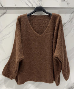 Pull mohair oversize plus de 50 couleurs disponibles